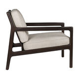 Brown Mahogany Lounge Chair | Ethnicraft Jack | Oroa.com