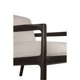 Brown Mahogany Lounge Chair | Ethnicraft Jack | Oroa.com