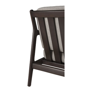   Brown Mahogany Lounge Chair | Oroa.com