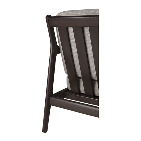 Brown Mahogany Lounge Chair | Ethnicraft Jack | Oroa.com