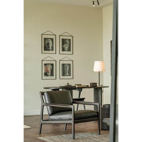 Brown Mahogany Lounge Chair | Ethnicraft Jack | Oroa.com