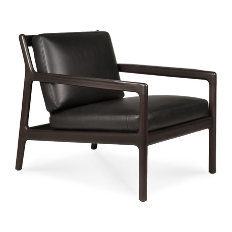 Brown Mahogany Lounge Chair | Ethnicraft Jack | Oroa.com