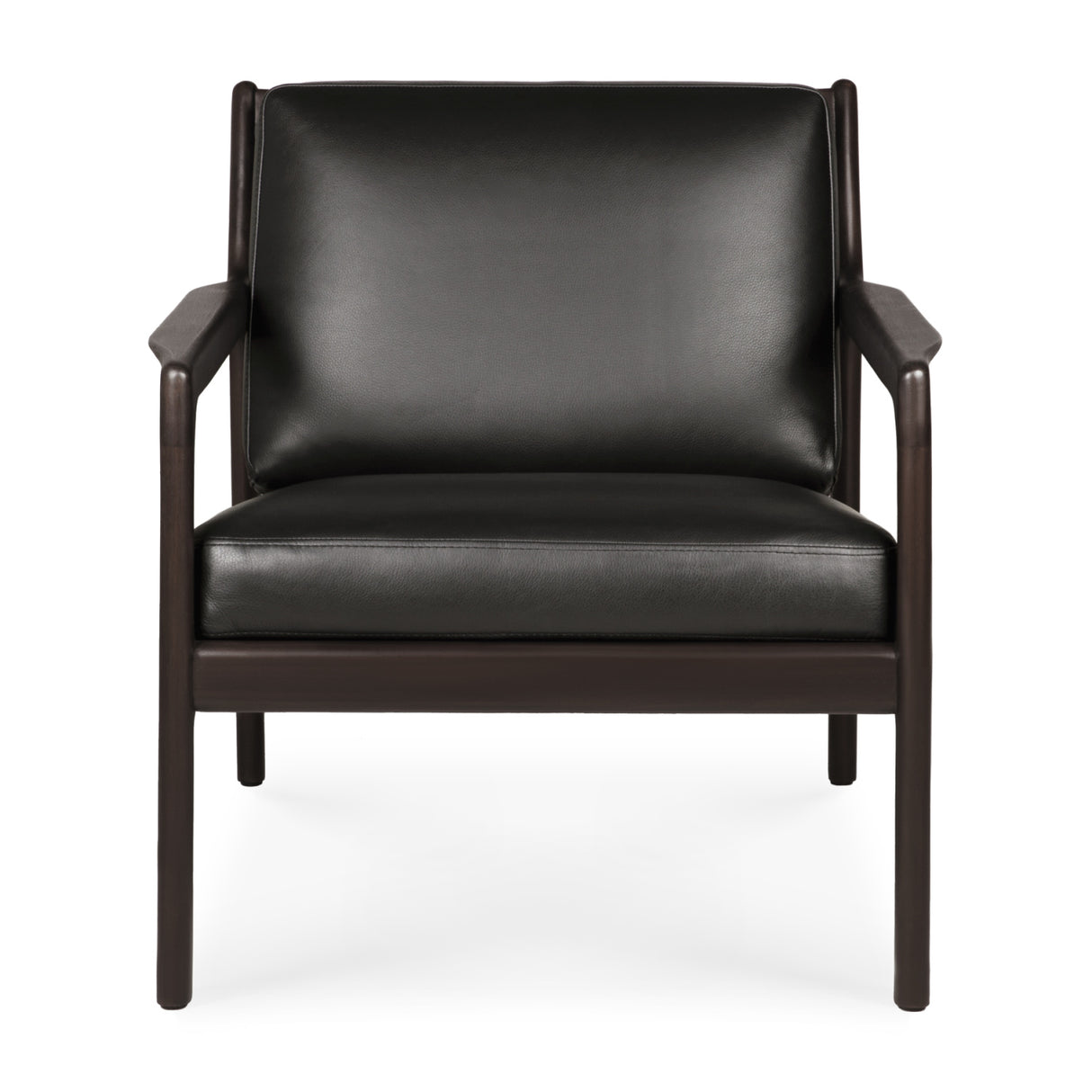  Brown Mahogany Lounge Chair | Oroa.com