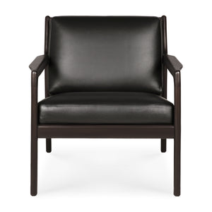   Brown Mahogany Lounge Chair | Oroa.com