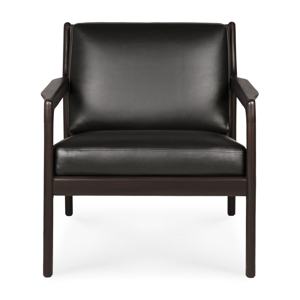 Brown Mahogany Lounge Chair | Ethnicraft Jack | Oroa.com