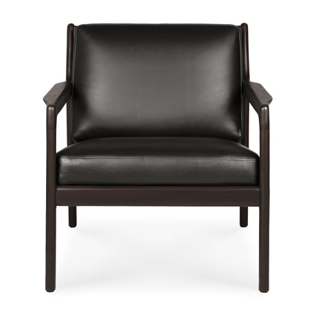 Brown Mahogany Lounge Chair | Ethnicraft Jack | Oroa.com