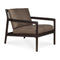 Brown Mahogany Lounge Chair | Ethnicraft Jack | Oroa.com