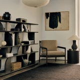 Brown Mahogany Lounge Chair | Ethnicraft Jack | Oroa.com