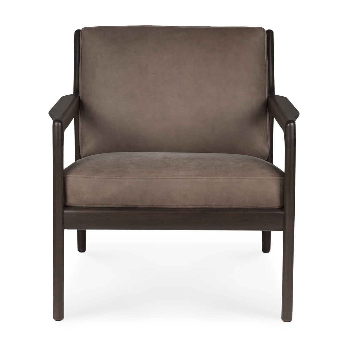   Brown Mahogany Lounge Chair | Oroa.com
