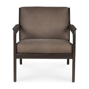   Brown Mahogany Lounge Chair | Oroa.com