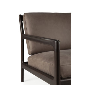   Brown Mahogany Lounge Chair | Oroa.com