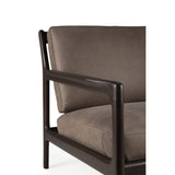 Brown Mahogany Lounge Chair | Ethnicraft Jack | Oroa.com