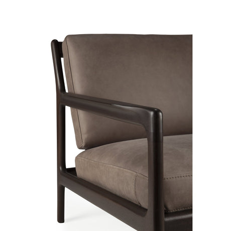 Brown Mahogany Lounge Chair | Ethnicraft Jack | Oroa.com