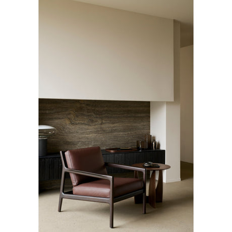 Brown Mahogany Lounge Chair | Ethnicraft Jack | Oroa.com