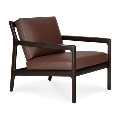 Brown Mahogany Lounge Chair | Ethnicraft Jack | Oroa.com