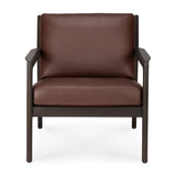 Brown Mahogany Lounge Chair | Ethnicraft Jack | Oroa.com
