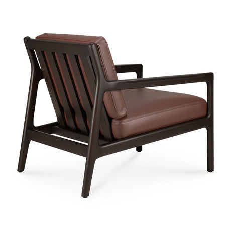 Brown Mahogany Lounge Chair | Ethnicraft Jack | Oroa.com