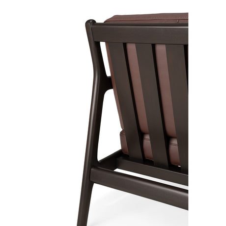 Brown Mahogany Lounge Chair | Ethnicraft Jack | Oroa.com