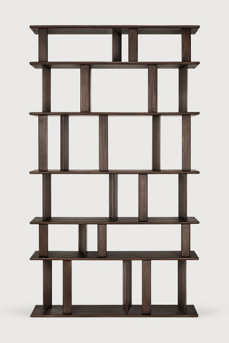 Dark Solid Mahogany Cabinet | Ethnicraft Block | Oroa.com