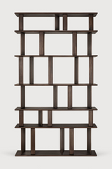 Dark Solid Mahogany Cabinet | Ethnicraft Block | Oroa.com