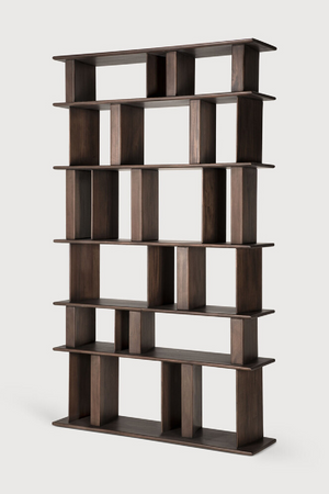 Dark Solid Mahogany Cabinet | Ethnicraft Block | Oroa.com