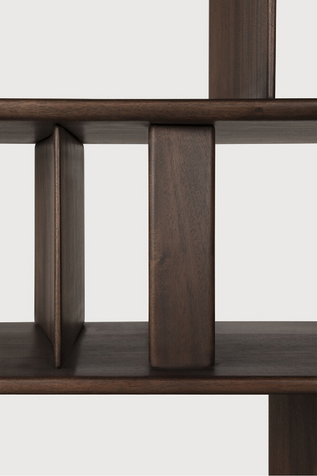 Dark Solid Mahogany Cabinet | Ethnicraft Block | Oroa.com