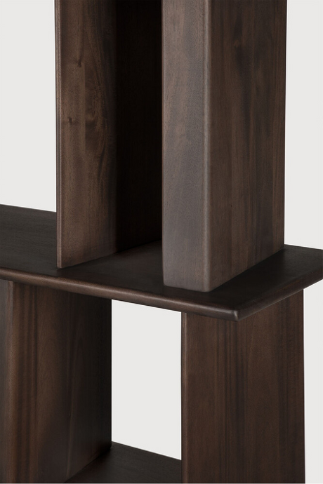 Dark Solid Mahogany Cabinet | Ethnicraft Block | Oroa.com