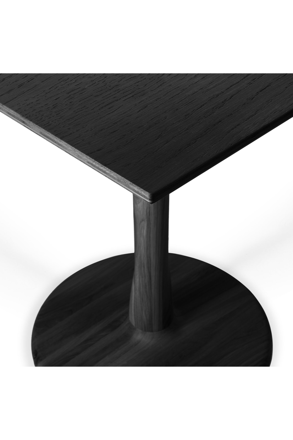 Square Pedestal Dining Table | Ethnicraft Torsion | OROA.COM