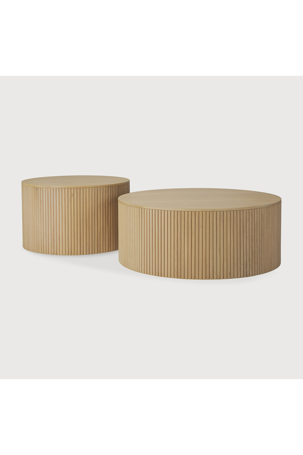 Round Storage Coffee Table | Ethnicraft Roller Max | Oroa.com