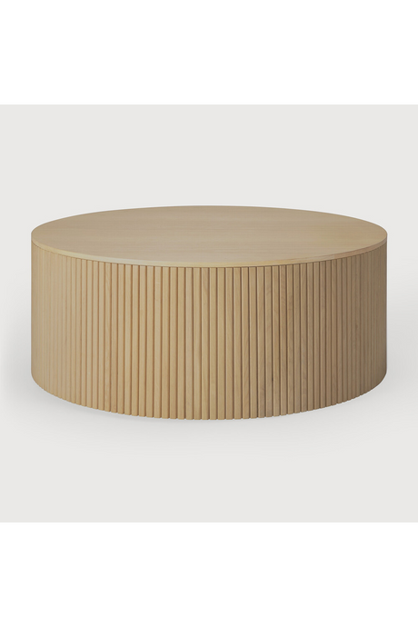 Round Storage Coffee Table | Ethnicraft Roller Max | Oroa.com