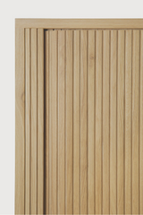Sliding Door Oak Sideboard | Ethnicraft Roller Max | Oroa.com
