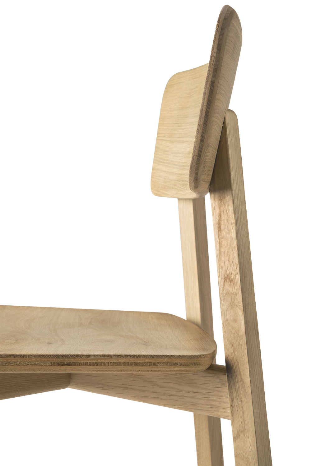 Oak Minimalist Dining Chair | Ethnicraft Casale | Oroa.com