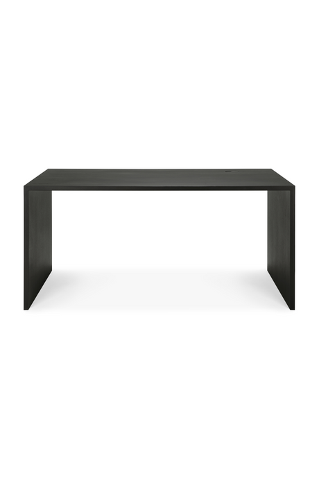 Black Oak Minimalist Desk | Ethnicraft U | Oroa.com
