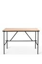 Varnished Oak Desk | Ethnicraft Oscar | Oroa.com