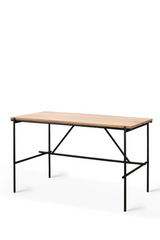 Varnished Oak Desk | Ethnicraft Oscar | Oroa.com