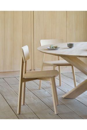 Round Oak Dining Table | Ethnicraft Circle