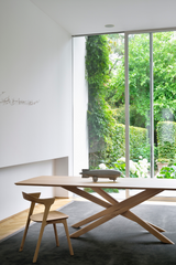 Rectangular Oak Dining Table | Ethnicraft Mikado | OROA.com