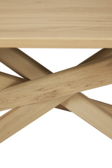 Rectangular Oak Dining Table | Ethnicraft Mikado | OROA.com