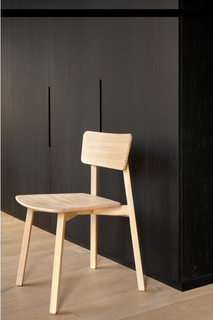 Oak Minimalist Dining Chair | Ethnicraft Casale | Oroa.com