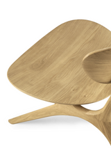 Oak Curved Lounge Chair | Ethnicraft Eye | Oroa.com