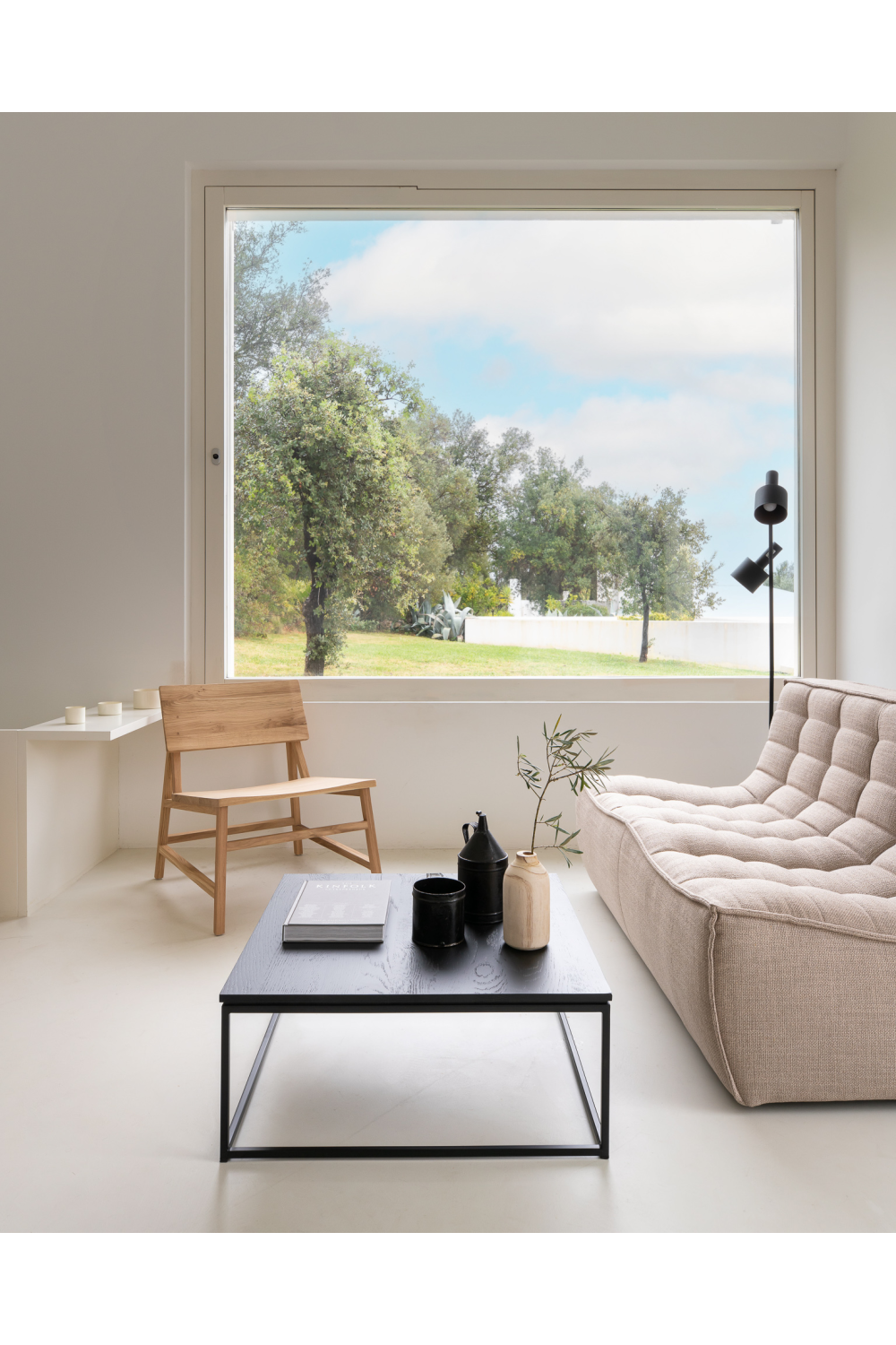 Oiled Oak Lounge Chair | Ethnicraft N3 | Oroa.com