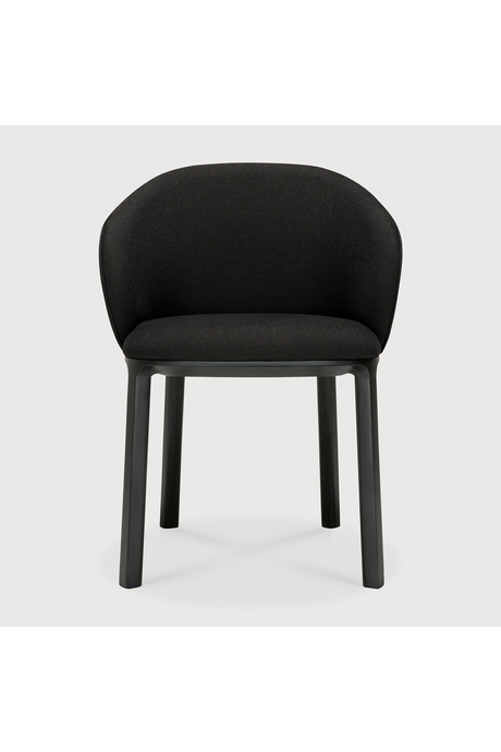 Upholstered Oak Dining Chair | Ethnicraft Unda | Oroa.com