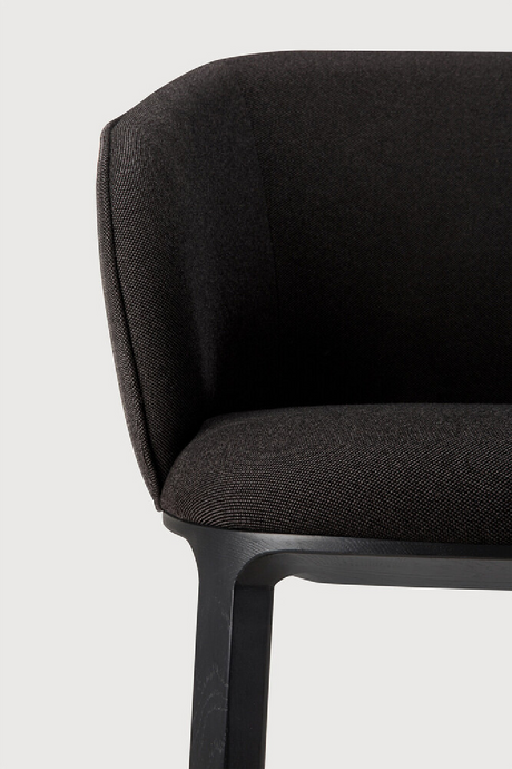 Upholstered Oak Dining Chair | Ethnicraft Unda | Oroa.com
