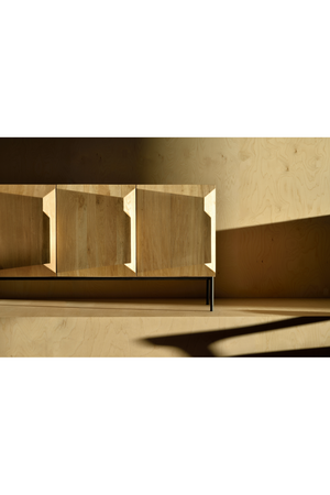 Carved Oak Sideboard | Ethnicraft Stairs