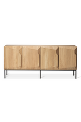 Carved Oak Sideboard | Ethnicraft Stairs | Oroatrade