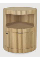 Pebble Top Curved Legs Desk | Ethnicraft Boomerang | Oroa.com