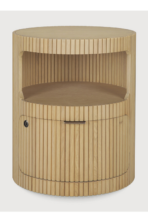 Pebble Top Curved Legs Desk | Ethnicraft Boomerang | Oroa.com