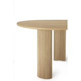 Curved Oak Desk | Ethnicraft Boomerang | Oroa.com