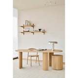 Curved Oak Desk | Ethnicraft Boomerang | Oroa.com