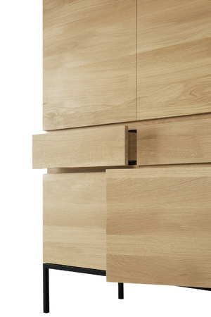 Oiled Oak Storage Cabinet | Ethnicraft Ligna | Oroa.com